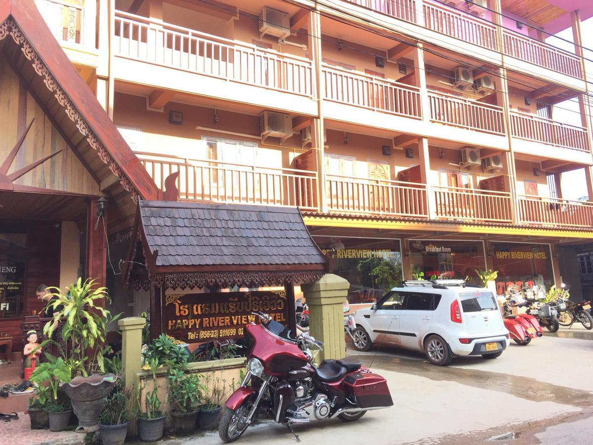 Happy River View Hotel Vang Vieng Eksteriør bilde