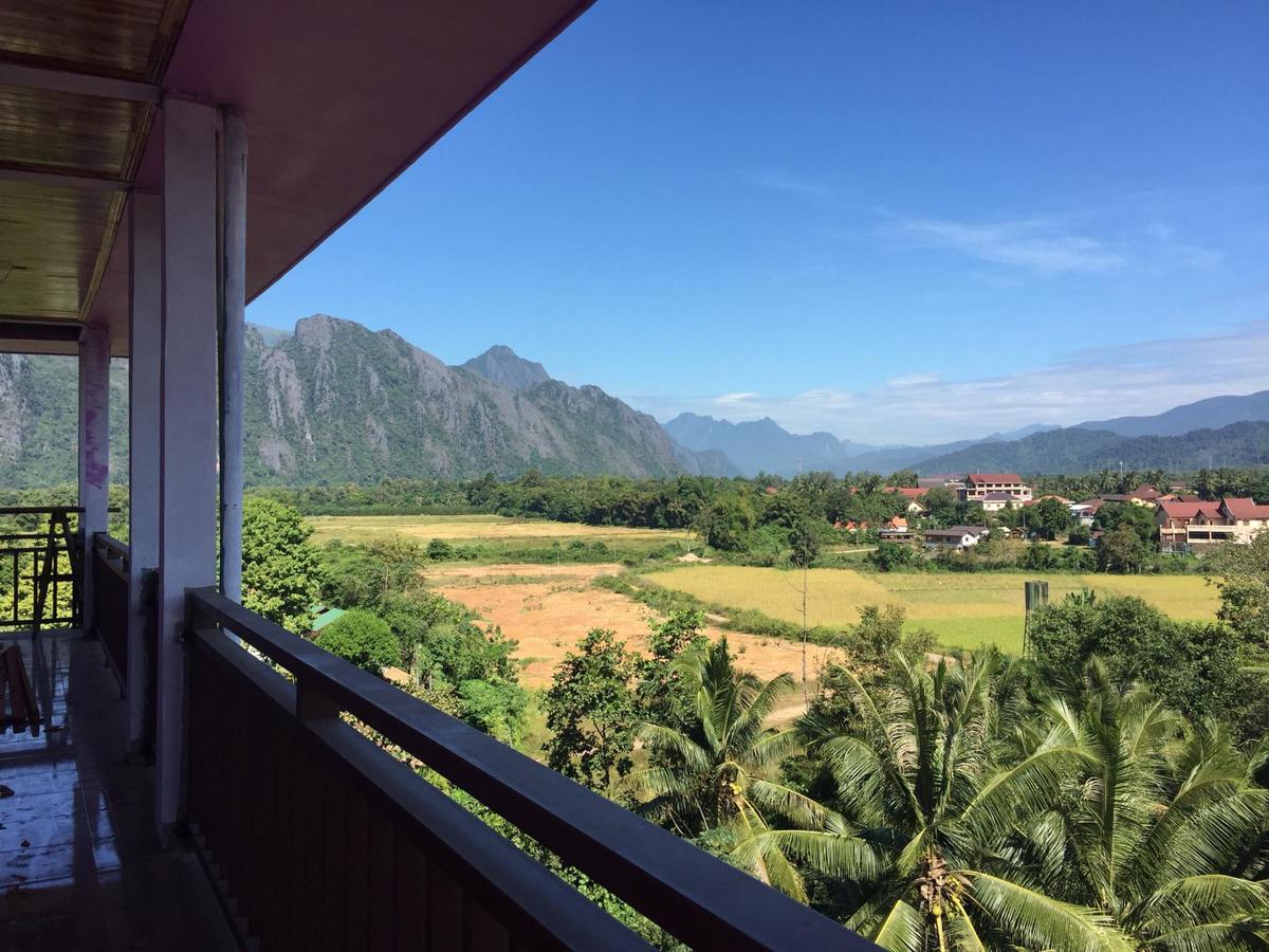 Happy River View Hotel Vang Vieng Eksteriør bilde
