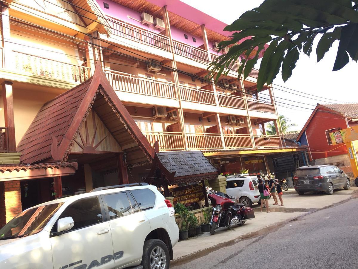 Happy River View Hotel Vang Vieng Eksteriør bilde